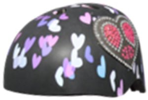Kask dziecięcy juniorski KRASH BOKEH BLING roz. M YOUTH FS 8+ (54-58 cm) (NEW 2025) 1