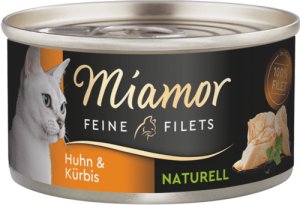 MIAMOR KOT pusz.80g FILETS KURA DYNIA  w sosie własnym /24 1