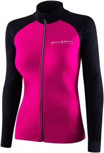 LS1352W Bluza damska ATHLETIC fuksjowy/czarny L 1