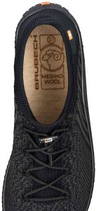 SH5004W Buty damskie barefoot merino czarny/czarny 41 4