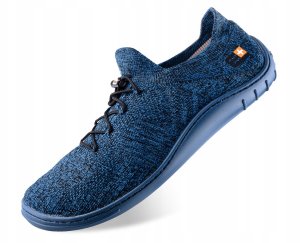 SH5003M Buty męskie barefoot merino ciemnoniebieski/niebieski 41 15