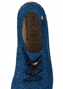 SH5003M Buty męskie Barefoot Merino ciemnoniebieski/niebieski 46 10