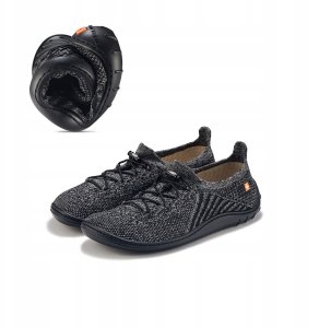 SH5004W Buty damskie Barefoot Merino grafitowy/czarny 40 15