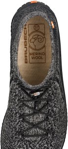 SH5004W Buty damskie Barefoot Merino grafitowy/czarny 40 6