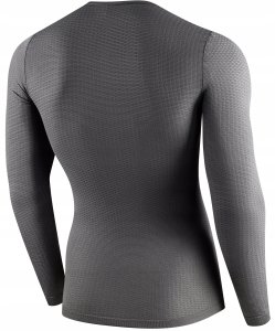 LS1085U Koszulka Base Layer z długim rękawem unisex szary S 2