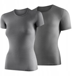 SS1054U Koszulka Base Layer z krótkim rękawem unisex szary S 2