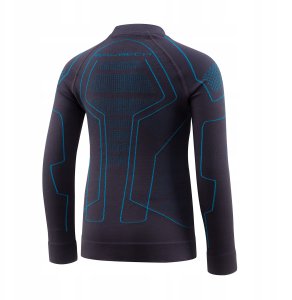 LS1611K Bluza dziecięca THERMO KIDS grafitowy/niebieski 104/110 2