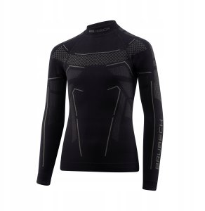 LS1612J Bluza dziecięca THERMO JUNIOR czarny/grafitowy 152/158 1