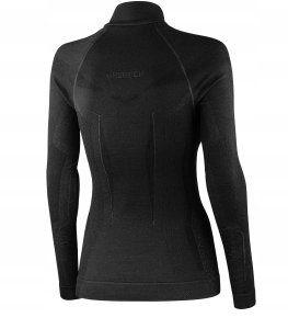 LS1609W Bluza damska z kr�tkim ekspresem EXTREME MERINO czarny XL 2