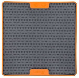 LickiMat Soother Deluxe/Tuff Jeżyk twardy pomarańczowy 2