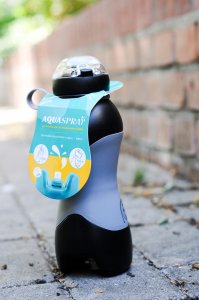 Bottle AquaSpray Black/grey 4