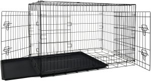 Wielofunkcyjna metalowa klatka - kojec dla psa, kota i innych zwierząt XXXL 2
