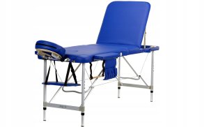 Stół, łóżko do masażu 3-segmentowe aluminiowe 2
