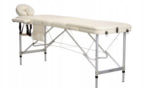 Stół, łóżko do masażu 3-segmentowe aluminiowe 5