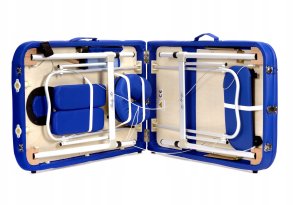 Stół, łóżko do masażu 3-segmentowe aluminiowe 8