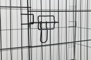 Wielofunkcyjna metalowa klatka - kojec dla psa, kota i innych zwierząt XL 7