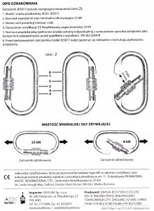 KRATOS ZATRZAŚNIK OWALNY ZAKRĘCANY JE-5017 2
