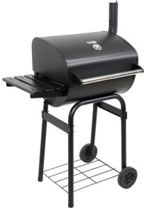 GRILL WĘGLOWY Z POKRYWĄ, RUSZT 47*34CM 3