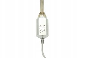 GRZAŁKA ŁAZIENKOWA Z TERMOSTATEM RD10 600W CHROM VOLUX // GRŁ-V-RD10.600CH 4