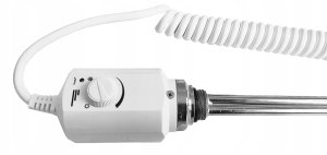 GRZAŁKA ŁAZIENKOWA Z TERMOSTATEM RD10 600W BIAŁA VOLUX // GRŁ-V-RD10.600 7