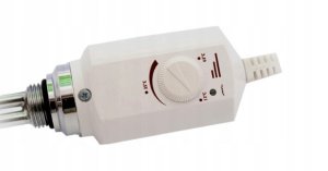 GRZAŁKA ŁAZIENKOWA Z TERMOSTATEM RD10 300W BIAŁA VOLUX // GRŁ-V-RD10.300 12