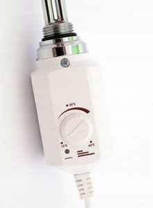 GRZAŁKA ŁAZIENKOWA Z TERMOSTATEM RD10 300W BIAŁA VOLUX // GRŁ-V-RD10.300 8