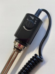 Grzejnik łazienkowy OSAKA GRZAŁKA ŁAZIENKOWA Z TERMOSTATEM RD10 900W CZARNA VOLUX // GRŁ-V-RD10.900.CZ 15