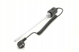 Grzejnik łazienkowy OSAKA GRZAŁKA ŁAZIENKOWA Z TERMOSTATEM RD10 900W CZARNA VOLUX // GRŁ-V-RD10.900.CZ 9