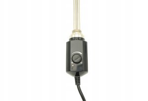 Grzejnik łazienkowy OSAKA GRZAŁKA ŁAZIENKOWA Z TERMOSTATEM RD10 900W CZARNA VOLUX // GRŁ-V-RD10.900.CZ 10