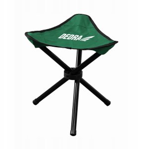 Stołek campingowy trójnóg składany 30x30x40 cm 2