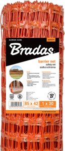 Bradas SIATKA OCHRONNA BARRIER NET 90mm x 26mm x 1,00m  100g/m2  /30mb 3