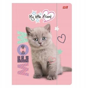 Teczka z gumką A4 My Little Friend Fluffy Kitty 1