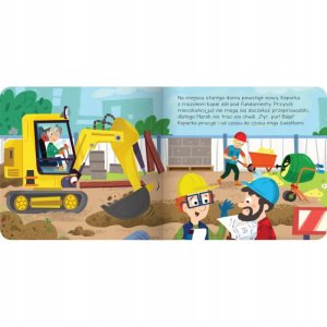 Książeczka Na ratunek. Koparka 2