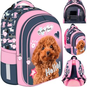Plecak 4-komorowy BPL-58 My Little Friend Hello Dog 1