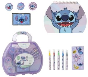 Zestaw Papeterii Stitch Liliowy 11 Części 1
