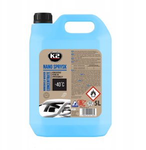 K2 PŁYN ZIMOWY DO SPRYSKIWACZY KONCENTRAT  -40st NANO SPRYSK  5L 1