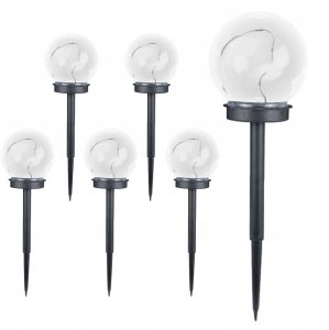 Volteno VOLTENO LAMPKA SOLARNA PLASTIK KULA 10cm STELLA 4