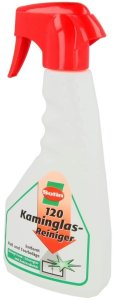 120 Środek do czyszczenia szkła kominkowego - 500ml. butelka z rozpylaczem (UWAGA- proszę realizawać zamówienie w szt.) 1