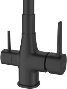 GLAMOUR BATERIA ZLEW. Z FILTREM CHROM / CZARNA WYL 9