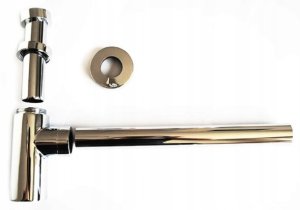 POLSYFON UMYW. BUT. 11/4X32MM CZARNY MAT MOSIADZ 3