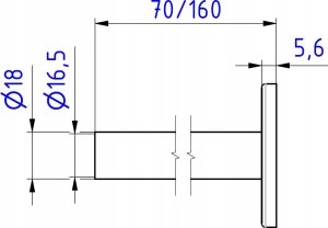 TERMA ZESTAW MASKUJACY PODWOJNY BIAŁY 2