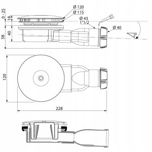 SYFON R400W SLIM FI90 MM 5