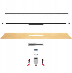 ODPŁYW WIPER INTENSI 316 UNO LIN 120CM GRAFIT SZCZ 7