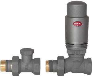 INVENA KOMPLET TERMOSTATYCZNY PROSTY GRAFIT 1