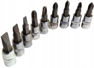 Zestaw kluczy nasadowych z chwytem kwadratowym 1/4" Teng Tools TJ1420 1