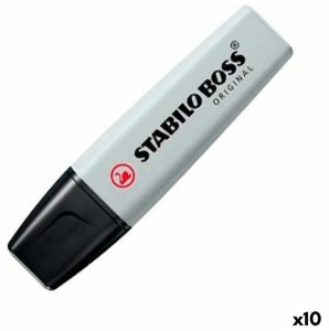 Zakreślacz Stabilo Szary (10 Sztuk) 1