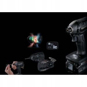 Zakrętarka udarowa 18V Panasonic EY76A1+ Systainer + 2x 5.0Ah + ładowarka 7