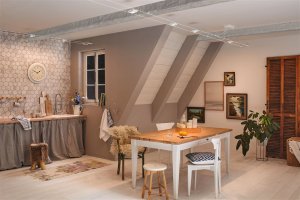 Oprawa zwieszana URail Capsule II 6W DIM 4000K 230V czarny matowy / chrom 4