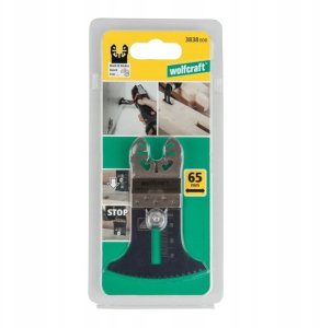 Brzeszczot HCS 65 mm Wolfcraft PRO - multiszlierki, uniwersalny z ogranicznikiem 2