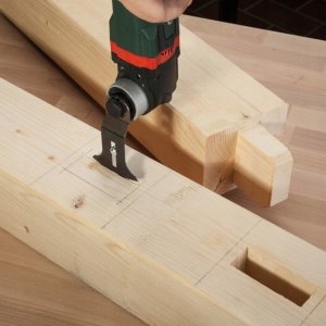 Brzeszczot HCS 65 mm Wolfcraft PRO - multiszlierki, uniwersalny z ogranicznikiem 4